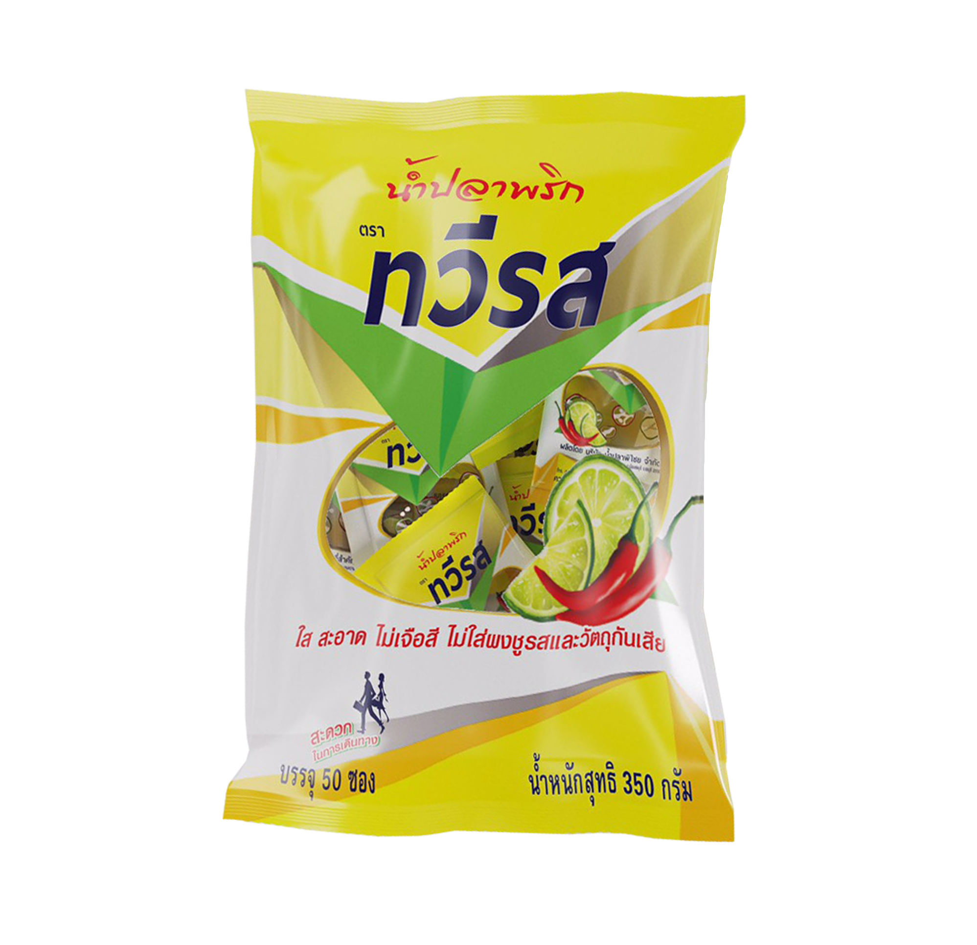 น้ำปลาพริก ตราทวีรส 7 กรัม (50 ซอง)