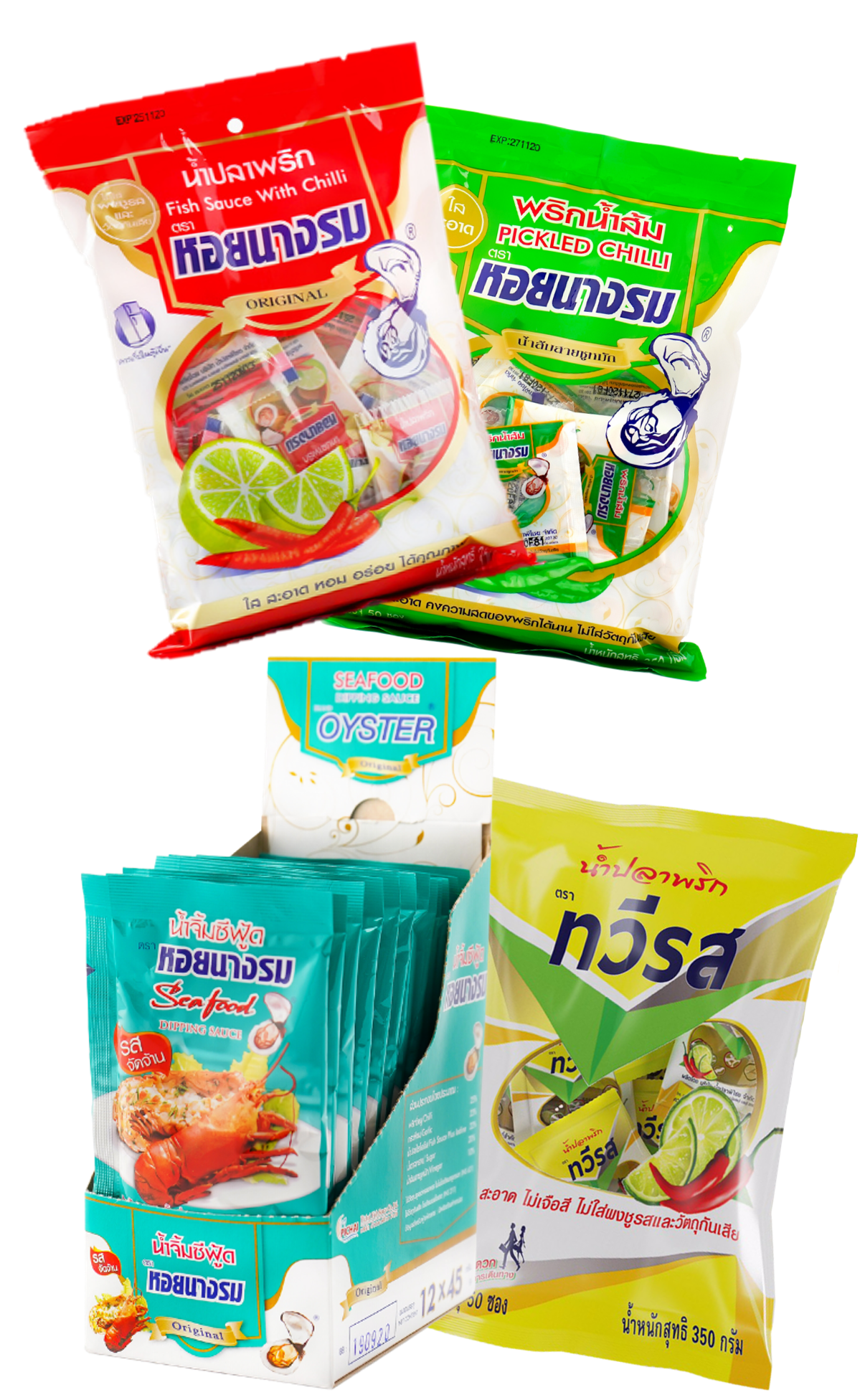 ผลิตภัณแบบซอง บริษัท น้ำปลาพิไชย จำกัด